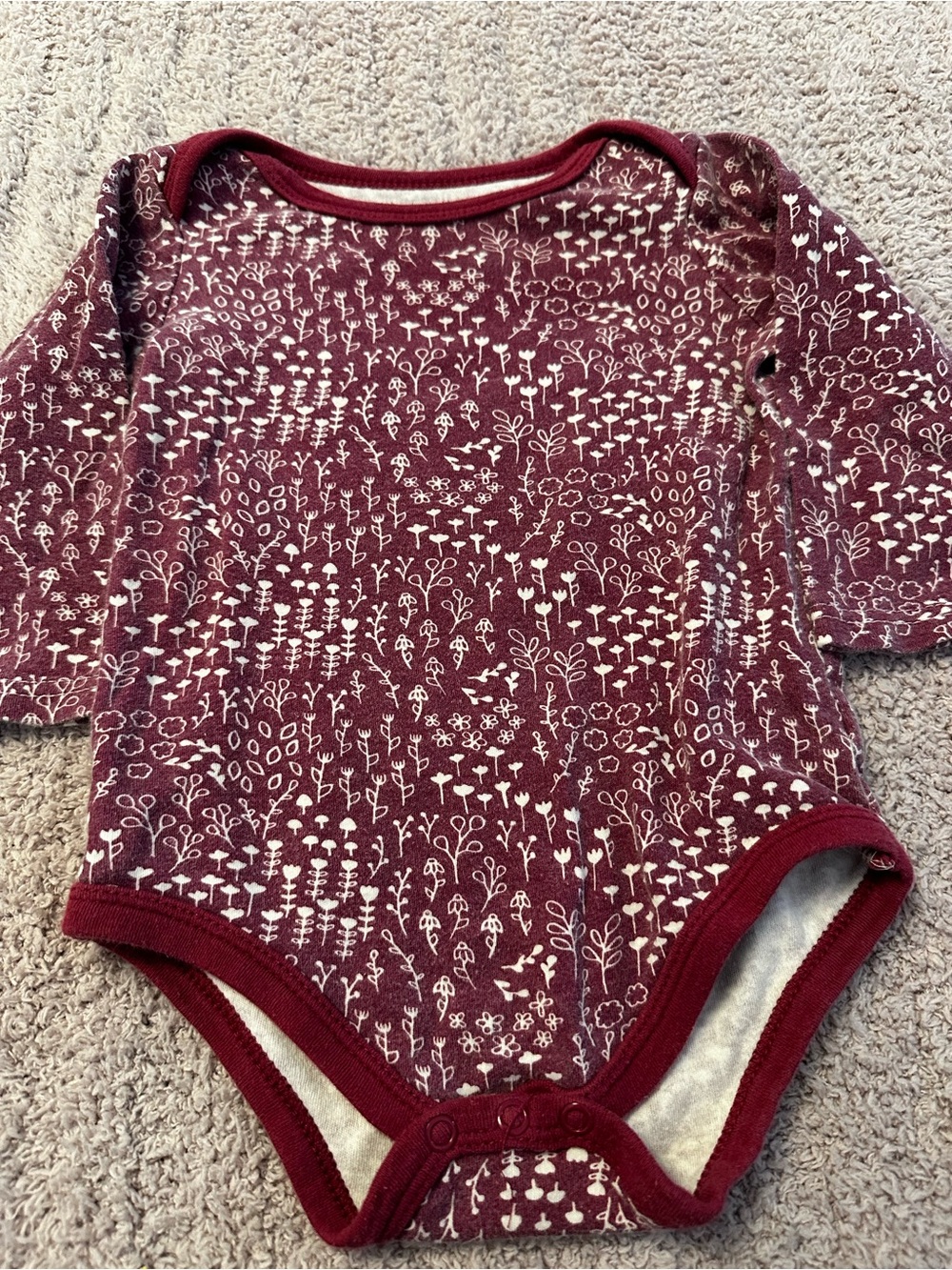 🩷🌼 9-Piece Baby Girl Long Sleeve Bodysuit Bundle 18M | Carter’s & Hudson Baby - Picture 7 of 11